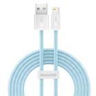 Kép 1/6 - Baseus Dynamic USB-Lightning kábel, 2,4A, 2m (kék)