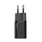 Kép 2/9 - Baseus Super Si gyorstöltő 1C 25W hálózati töltő (fekete)