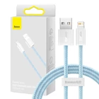 Kép 1/6 - Baseus Dynamic USB-Lightning kábel, 2,4A, 1m (kék)