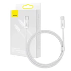 Kép 1/9 - Baseus Dynamic USB-C-USB-C kábel, 100 W, 1 m (fehér)