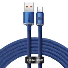 Kép 2/7 - Baseus Crystal Shine USB-USB-C kábel, 100W, 2m (kék)