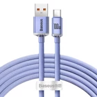 Kép 2/7 - Baseus Crystal Shine USB USB-C kábel, 100W, 2m (lila)