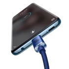 Kép 6/8 - USB-C-USB-C Baseus Crystal Shine kábel, 100W, 1,2m (kék)