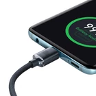 Kép 3/8 - Baseus Crystal Shine USB-C-USB-C kábel, 100W, 2m (fekete)