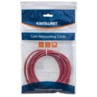 Kép 4/4 - Intellinet Cat6 UTP 5m Red hálózati kábel Vörös U/UTP (UTP)
