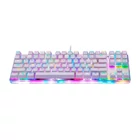 Kép 5/5 - Motospeed K87S RGB mechanikus játék billentyűzet (fehér)