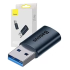 Kép 1/7 - Baseus Ingenuity USB-A-USB-C OTG adapter (kék)