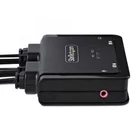 Kép 4/7 - StarTech.com C2-D46-UC2-CBL-KVM KVM kapcsoló Fekete