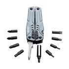 Kép 2/5 - Nextool multiszerszám NE20045 15in1 + bit készlet (kék)