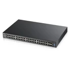 Kép 1/4 - Zyxel XGS2210-52 Vezérelt L2 Gigabit Ethernet (10/100/1000) 1U Fekete