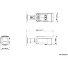 Kép 2/2 - Hikvision DS-2CD2T86G2H-IS2U/SL(2.8mm) 8MP AcuSense Stroboszkóp és Hangfigyelmeztető Rögzített Bullet Hálózati Kamera