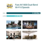 Kép 8/10 - TP-Link Omada EAP610 WLAN csatlakozási pont 1775 Mbit/s Fehér Ethernet-áramellátás (PoE) támogatása