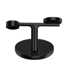 Kép 5/7 - Baseus MagSafe állvány, 3 az 1-ben indukciós töltő 15 W (fekete)