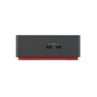 Kép 3/6 - Lenovo ThinkPad Thunderbolt 4 WorkStation Vezetékes Fekete, Vörös