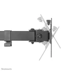 Kép 6/10 - Neomounts FPMA-D550DDBLACK asztali TV konzol 81,3 cm (32") Fekete