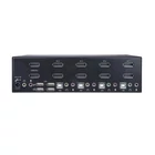 Kép 4/5 - StarTech.com SV431DPDDUA2 KVM kapcsoló Keretállvány Fekete
