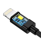 Kép 2/2 - USB Lightning kábel Choetech IP0026, MFi, 1.2m (fekete)