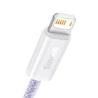 Kép 2/6 - Baseus Dynamic 2 USB - Lightning töltőkábel, 2,4A, 2m (lila)