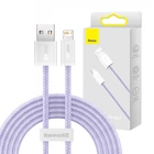 Kép 6/6 - Baseus Dynamic 2 USB - Lightning töltőkábel, 2,4A, 2m (lila)
