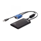Kép 1/7 - StarTech.com NOTECONS01 KVM kábel Fekete