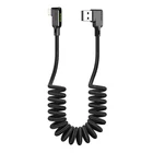 Kép 1/5 - USB Lightning kábel, Mcdodo CA-7300, ferde, 1.8m (fekete)