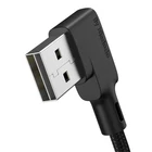 Kép 2/5 - USB Lightning kábel, Mcdodo CA-7300, ferde, 1.8m (fekete)