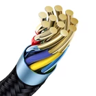 Kép 3/5 - USB Lightning kábel, Mcdodo CA-7300, ferde, 1.8m (fekete)