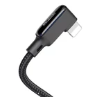 Kép 4/5 - USB Lightning kábel, Mcdodo CA-7300, ferde, 1.8m (fekete)