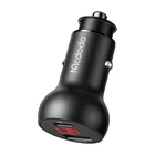 Kép 2/4 - Mcdodo CC-7030 Car Charger, USB + USB-C, with Display, 45W (Black)