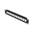 Kép 2/4 - Extralink 12 Portos 10" | Patchpanel | Moduláris, 12 portos
