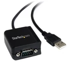 Kép 1/4 - StarTech.com ICUSB2321FIS csatlakozó átlakító DB-9 USB A Fekete