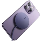 Kép 5/8 - Baseus Simple Mini3 Mágneses (MagSafe), vezeték nélküli töltő, 15W (lila)