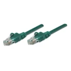 Kép 1/3 - Intellinet Cat5e, 0.45m hálózati kábel Zöld 0,5 M U/UTP (UTP)