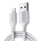 Kép 2/2 - UGREEN US199 Lightning-USB kábel 2,4A, 1,5m (ezüst)