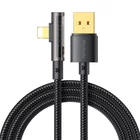 Kép 1/4 - Prisma USB-ről villámra csatlakozó szögkábel Mcdodo CA-3511,1.8m (fekete)