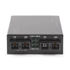 Kép 4/5 - Digitus DN-82124 hálózati média konverter 1000 Mbit/s 1310 nm Single-mode, Multi-mode Fekete