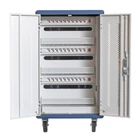 Kép 6/10 - Techly I-CABINET-30DUTY Töltőszekrény 30 táblagéphez 30 USB porttal 5V 30 AC aljzattal