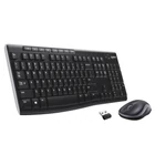 Kép 1/6 - Logitech 920-004509 billentyűzet Egér mellékelve Otthoni Vezeték nélküli RF QWERTY Holland Fekete