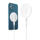Kép 2/3 - Joyroom JR-A28 ultra-thin magnetic induction charger, 15W (white)