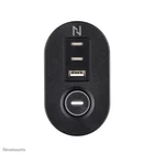 Kép 6/10 - Neomounts DS22-840BL6 elektromos elosztó 1,4 M 3 AC kimenet(ek) Beltéri Fekete