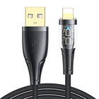 Kép 1/2 - Kábel USB-A / Lightning / 2.4A / 1.2m Joyroom S-UL012A3 (fekete)