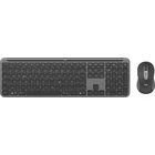 Kép 1/5 - Logitech 920-012483 billentyűzet Egér mellékelve Irodai RF vezeték nélküli + Bluetooth QWERTZ Német Grafit