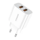 Kép 2/2 - Foneng EU45 hálózati töltő, 2x USB + Micro-USB kábel
