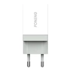 Kép 2/2 - Foneng K210 hálózati töltő, 1xUSB + USB-C kábel, 1m