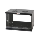Kép 1/6 - Techly I-CASE EL-1006B45 6U Fali Szekrény 60/45 eco bl