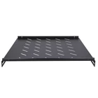 Kép 5/5 - Extralink FIXED SHELF FOR 800MM DEPTH CABINET,19\" 500MMX1U, BLACK Rack polc