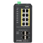 Kép 3/4 - Zyxel RGS200-12P Vezérelt L2 Gigabit Ethernet (10/100/1000) Ethernet-áramellátás (PoE) támogatása Fekete