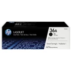 Kép 1/7 - HP 36A 2-pack Black Original LaserJet Toner Cartridges