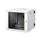 Kép 1/6 - Digitus 19" 9U Wall Mounting Cabinet Falra szerelhető állvány Szürke