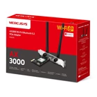 Kép 6/6 - Mercusys MA80XE hálózati kártya Belső WLAN / Bluetooth 3000 Mbit/s